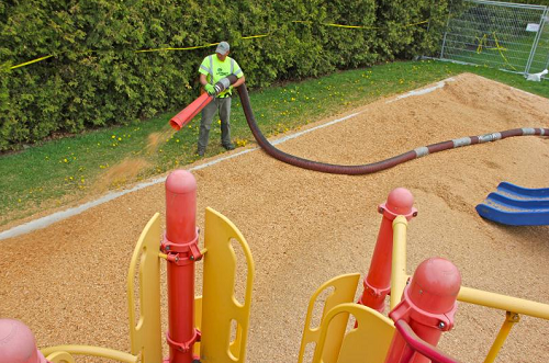 Mulch Blown-in Playground